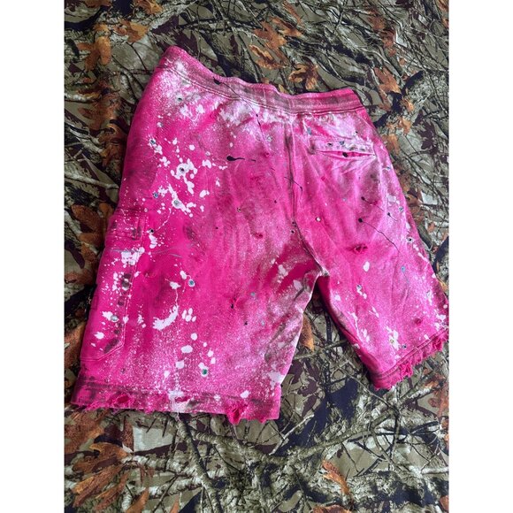 DRO Lab Custom 1/1 ART x  Stone Island Sweat Shorts - Picture 12 of 16